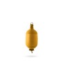 Pare-battage cylindrique C52 en textile jaune FENDERTEX®