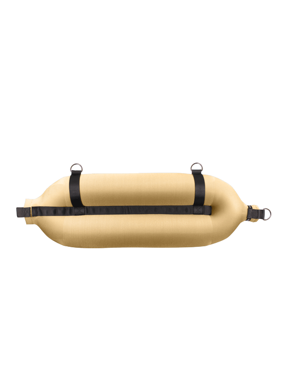 Défense tubulaire T124 en textile beige FENDERTEX®