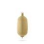Pare-battage cylindrique C73 en textile beige FENDERTEX®