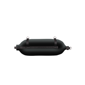 Défense tubulaire T175 en textile noir FENDERTEX®