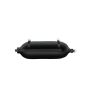 Défense tubulaire T175 en textile noir FENDERTEX®