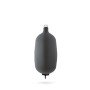 Pare-battage cylindrique C73 en textile gris anthracite FENDERTEX®
