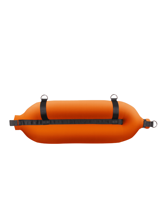 Défense tubulaire T207 en textile orange FENDERTEX®