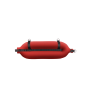 Défense tubulaire T207 en textile rouge FENDERTEX®