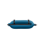 Pare-battage tubulaire T248 en textile bleu royal FENDERTEX®
