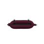 Pare-battage tubulaire T248 en textile bordeaux FENDERTEX®
