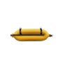 Pare-battage tubulaire T248 en textile jaune FENDERTEX®