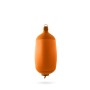 Orange textile cylindrical fender C73 FENDERTEX®