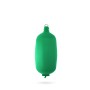 Green textile cylindrical fender C73 FENDERTEX®