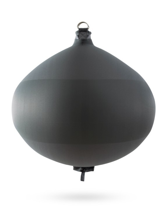 Pare-battage sphérique S120 en textile gris anthracite FENDERTEX®