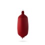 Pare-battage cylindrique C84 en textile bordeaux FENDERTEX®