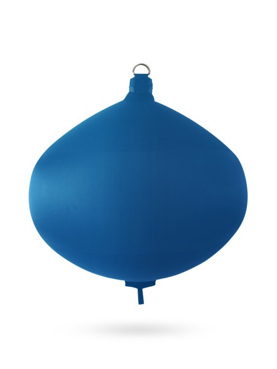 Pare-battage sphérique S100 en textile bleu royal FENDERTEX®