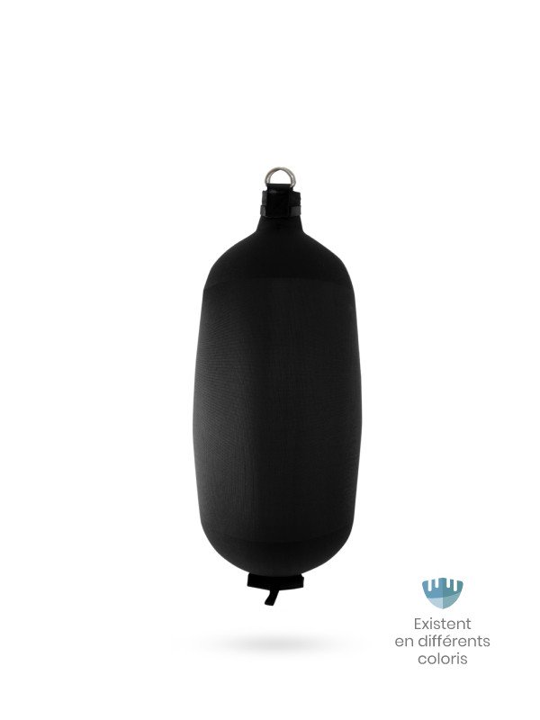 Black textile cylindrical fender C84 FENDERTEX® Black textile cylindrical fender C84 FENDERTEX®
