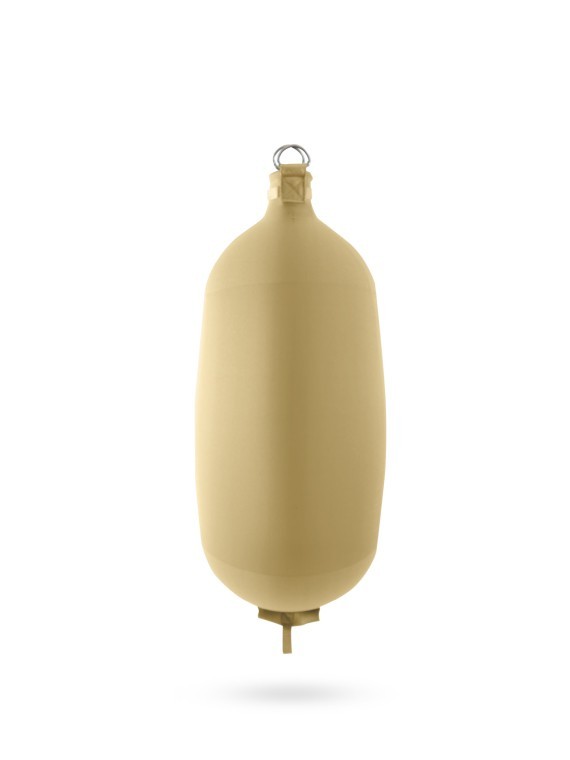 Beige textile cylindrical fender C104 FENDERTEX®