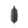 Pare-battage cylindrique C104 en textile gris anthracite FENDERTEX®