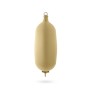 Pare-battage cylindrique C124 en textile beige FENDERTEX®