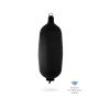 Pare-battage cylindrique C124 en textile noir FENDERTEX®