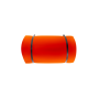 Chaussette orange pour défense cylindrique Fendertex® bateau + 50m