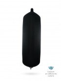 Pare-battage cylindrique C207 en textile noir FENDERTEX®