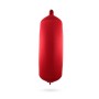 Pare-battage cylindrique C207 en textile rouge FENDERTEX®