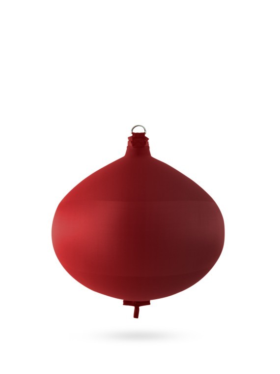 Burgundy textile spherical fender S60 FENDERTEX®