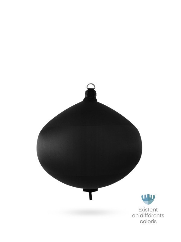 Black textile spherical fender S60 FENDERTEX®