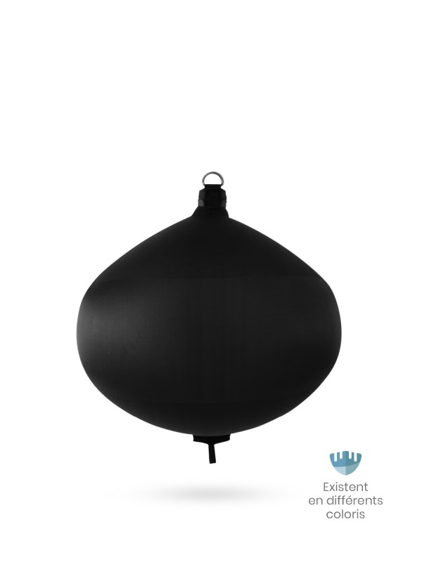 Black textile spherical fender S70 FENDERTEX®