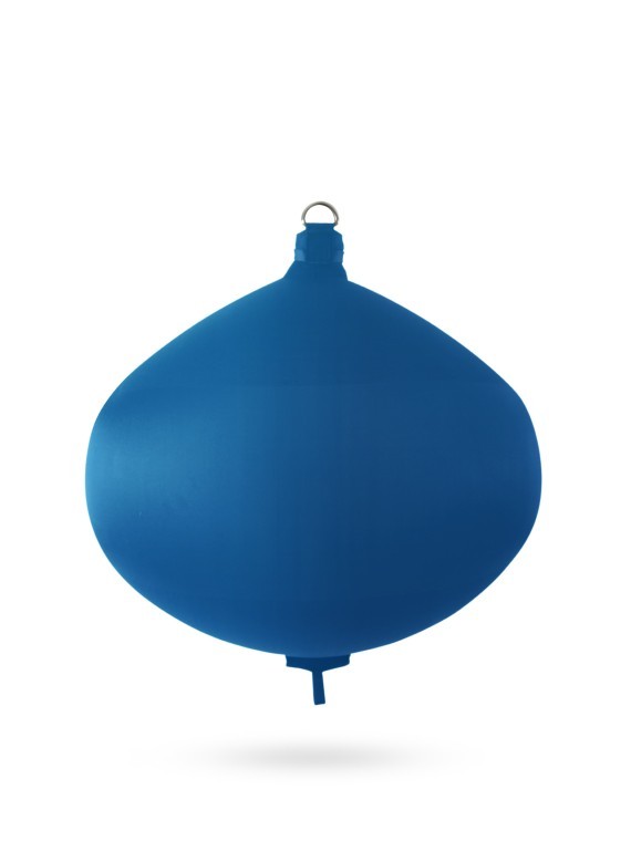 Pare-battage sphérique S80 en textile bleu royal FENDERTEX®
