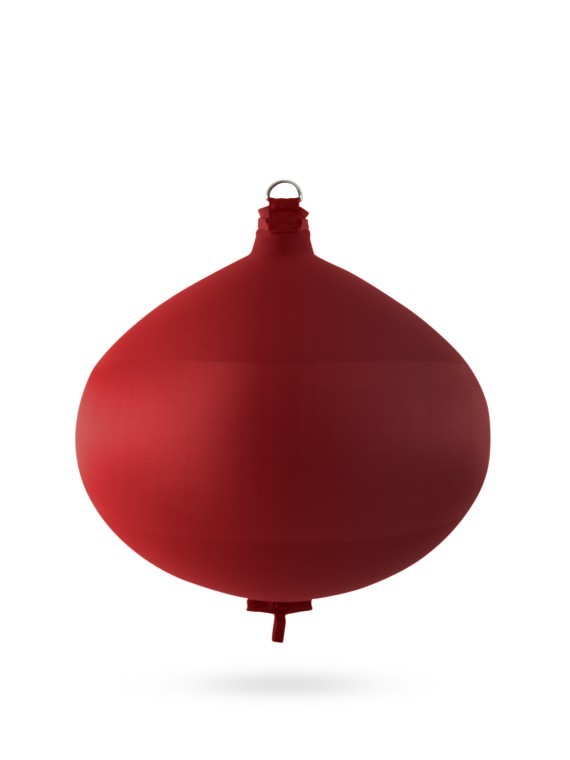 Burgundy textile spherical fender S80 FENDERTEX®