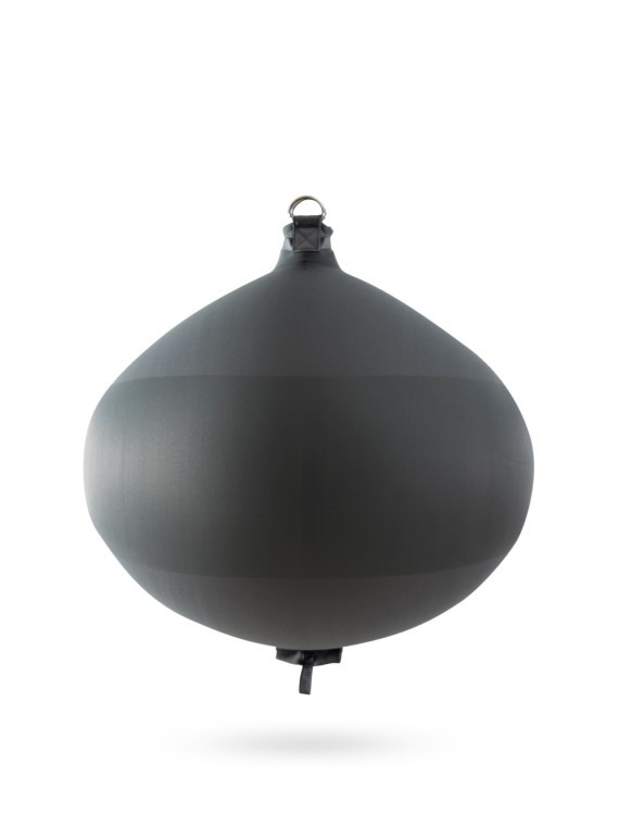 Pare-battage sphérique S80 en textile gris anthracite FENDERTEX®