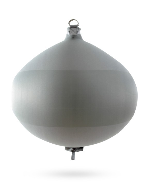 Grey textile spherical fender S120 FENDERTEX®