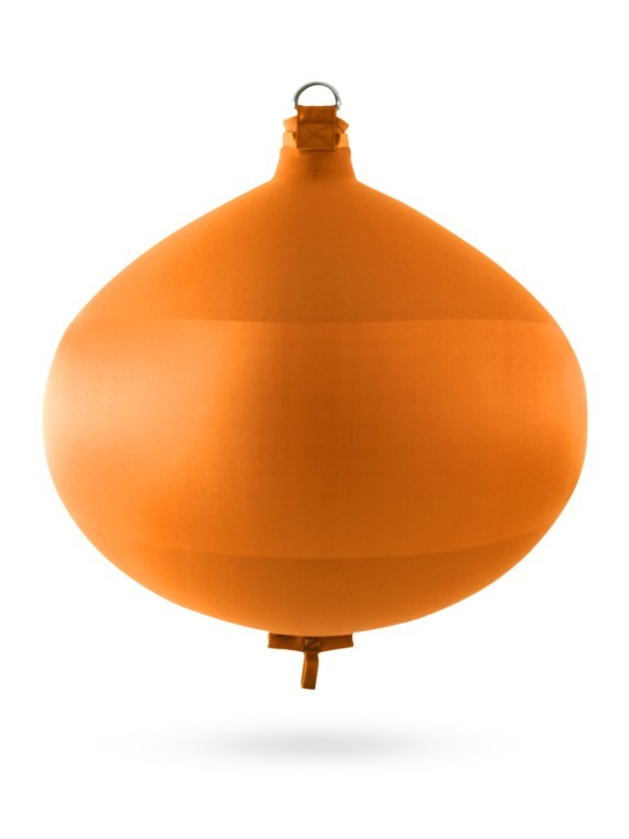 Pare-battage sphérique S120 en textile orange FENDERTEX®