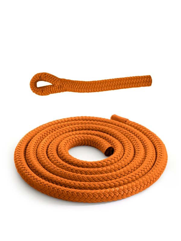 Orange braidline - Versatile rope