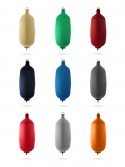Cylindrical fenders in textile C84 of different colors FENDERTEX®