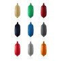 Cylindrical fenders in textile C84 of different colors FENDERTEX®