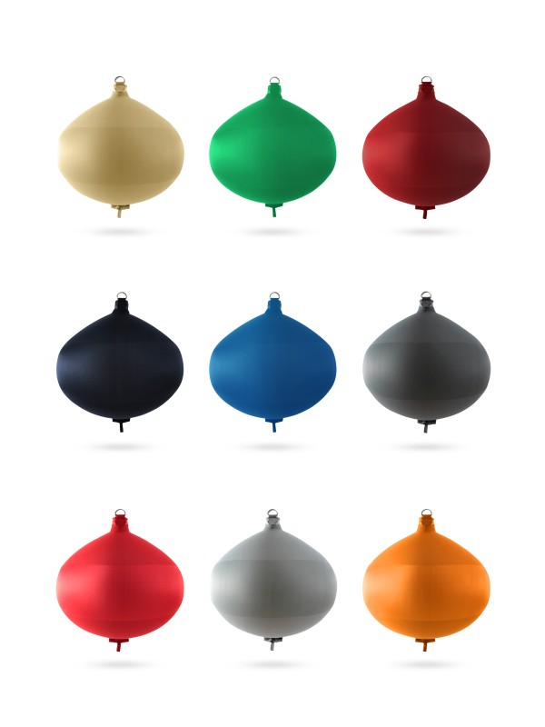Spherical fenders S60 in textile of different colors FENDERTEX®