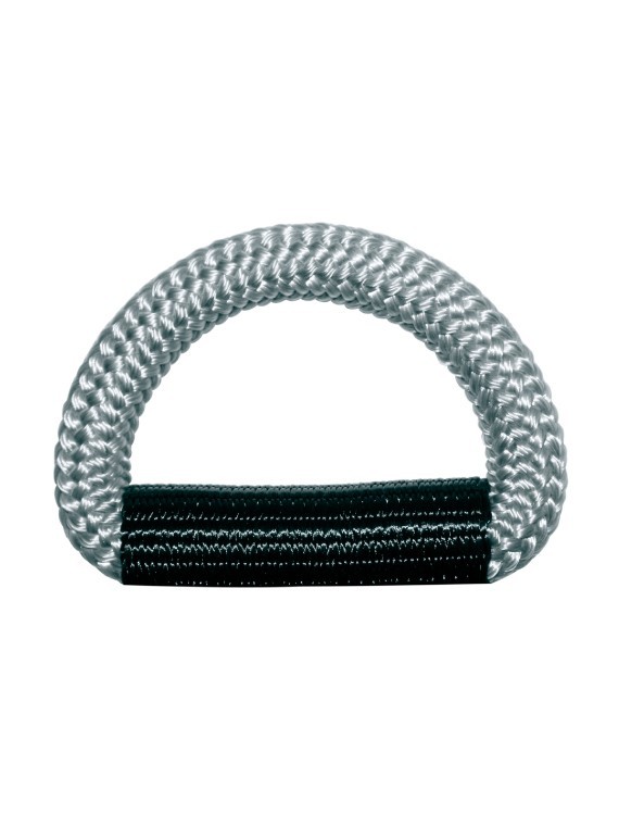 Anneaux gainés gris pour pare-battages FENDERTEX®