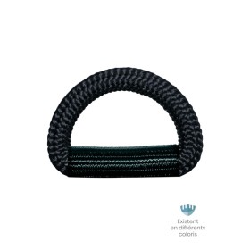 Anneaux gainés noir pour pare-battages FENDERTEX®