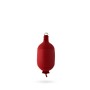 Pare-battage cylindrique C52 en textile bordeaux FENDERTEX®