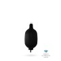 Pare-battage cylindrique C52 en textile noir FENDERTEX®