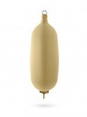 Pare-battage cylindrique C145 en textile beige FENDERTEX®