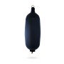 Pare-battage cylindrique C145 en textile bleu FENDERTEX®