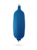 Pare-battage cylindrique C145 en textile bleu royal FENDERTEX®