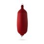 Pare-battage cylindrique C145 en textile bordeaux FENDERTEX®