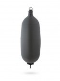 Anthracite grey textile cylindrical fender C145 FENDERTEX®