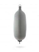 Grey textile cylindrical fender C145 FENDERTEX®