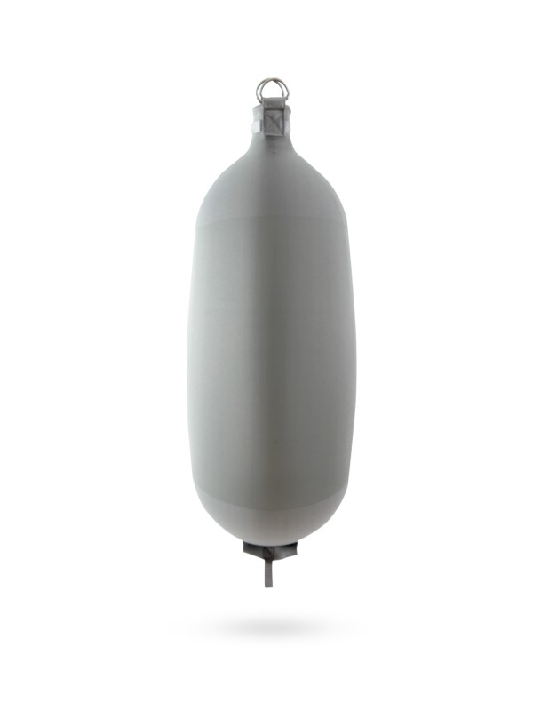 Grey textile cylindrical fender C145 FENDERTEX®