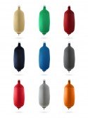 Cylindrical fenders in textile C145 of different colors FENDERTEX®