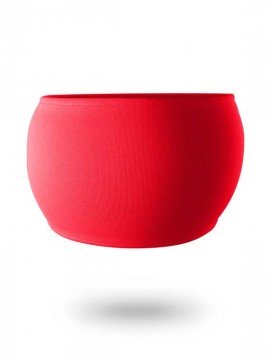 Chaussette rouge pour pare-battage sphérique Fendertex®