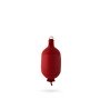 Pare-battage cylindrique C52 en textile bordeaux FENDERTEX®